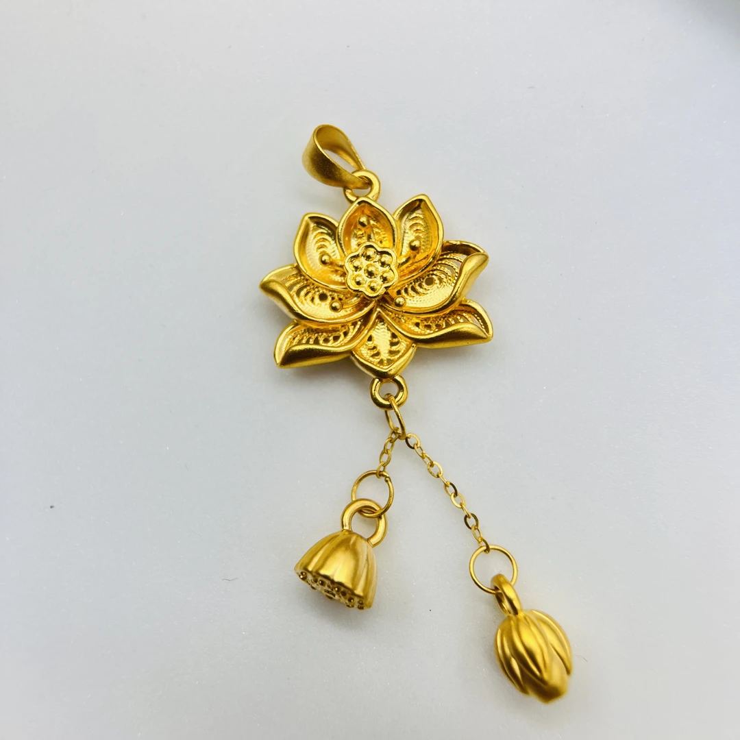 足金饰品/莲花两世欢/1.34/1B5B1508/q