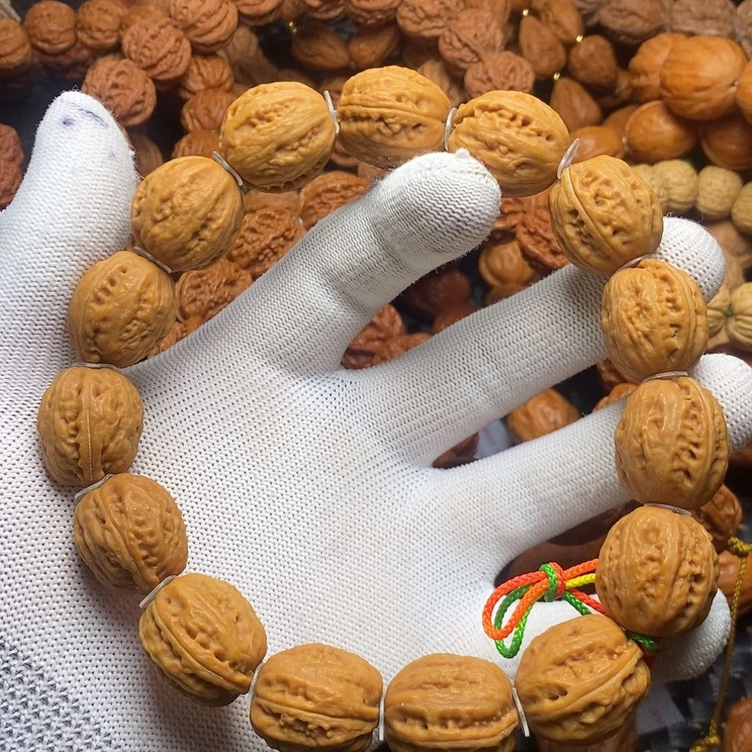 手串/手链核桃姜黄皮手持