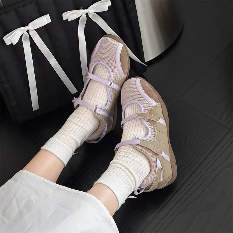 玛丽珍单鞋透气休闲阿甘休闲百搭