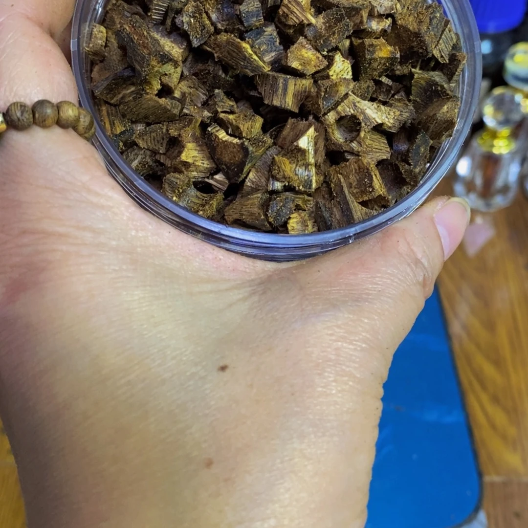 国***梁沉香沉香碎屑陆河130克