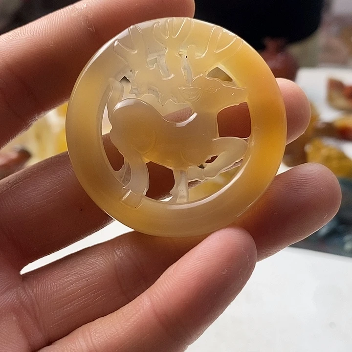 玛瑙/玉髓未镶嵌颈饰