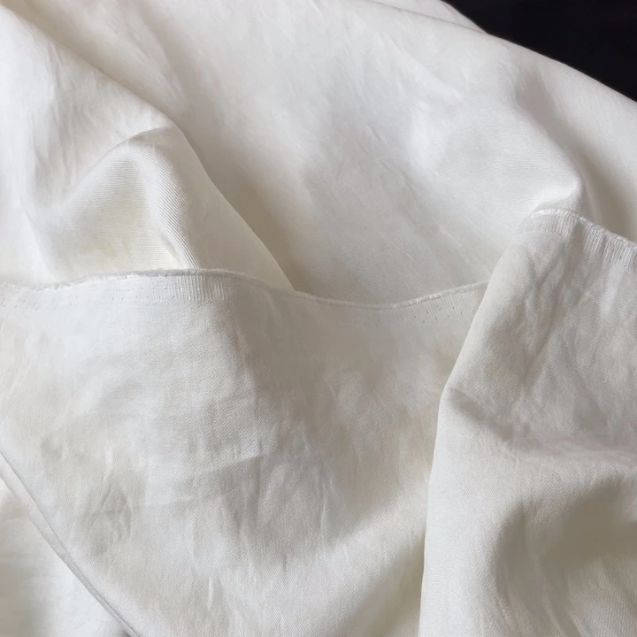 天丝（莱赛尔纤维）白色天丝亚麻2米