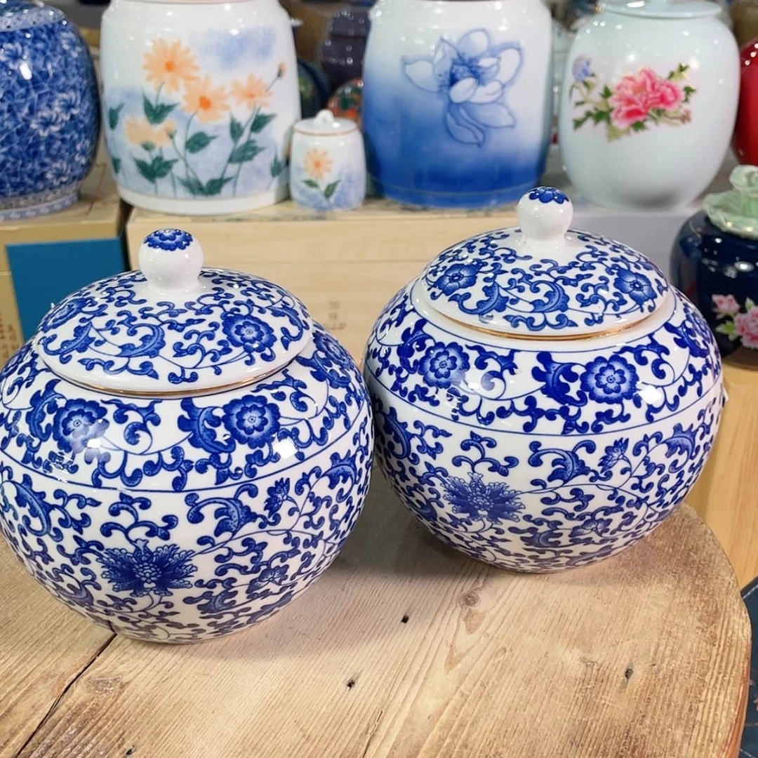 【闪购商品】罐陶瓷茶叶罐密封罐