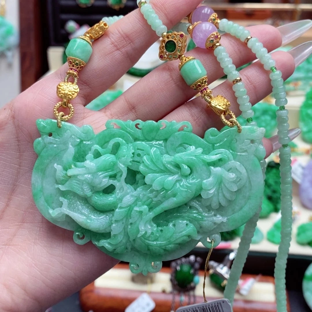 颈饰未镶嵌翡翠翡翠吊坠