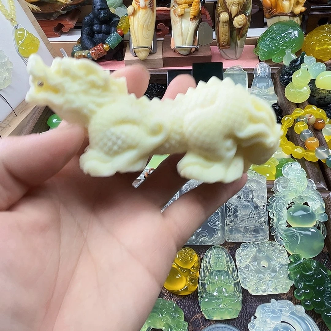 岫玉未镶嵌吊坠(不含链)