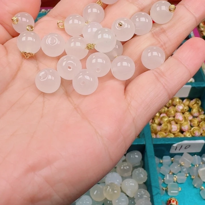 非遗传承铜扣圆珠扣