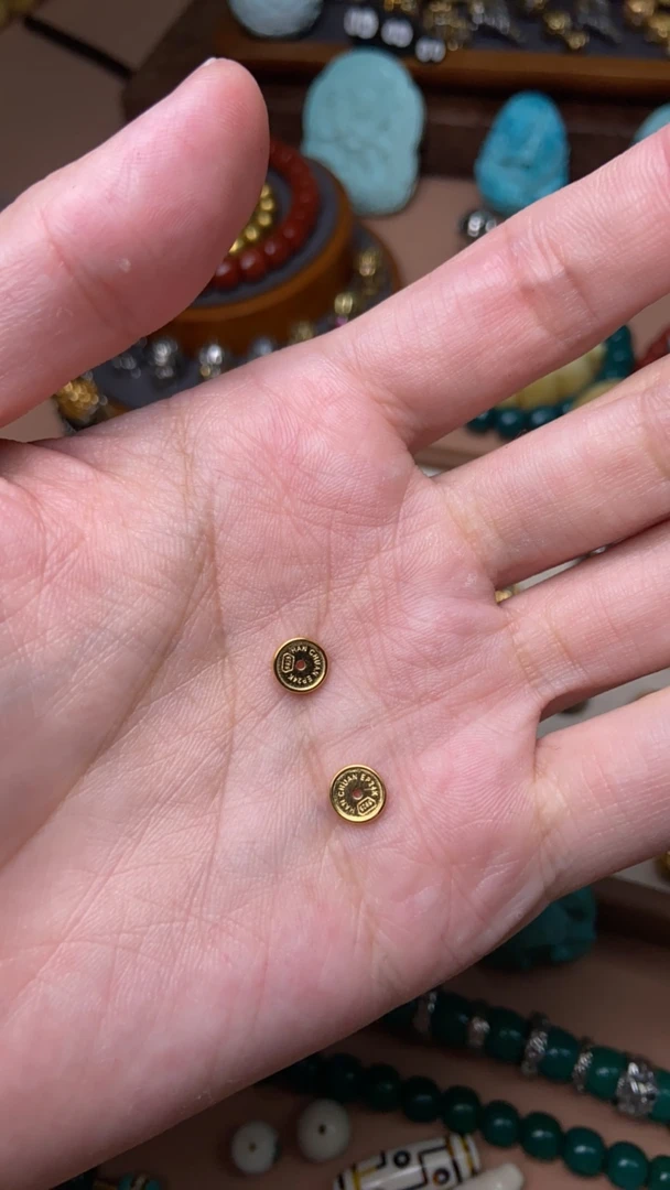 925银银制品 5号7mm隔片一对配饰啊啊啊