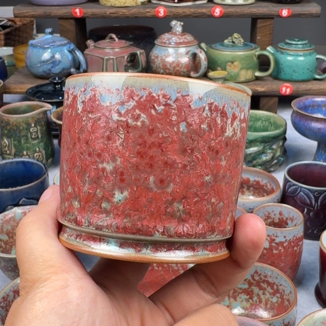 瓷片钧瓷单杯钧瓷单杯钧瓷单杯钧瓷