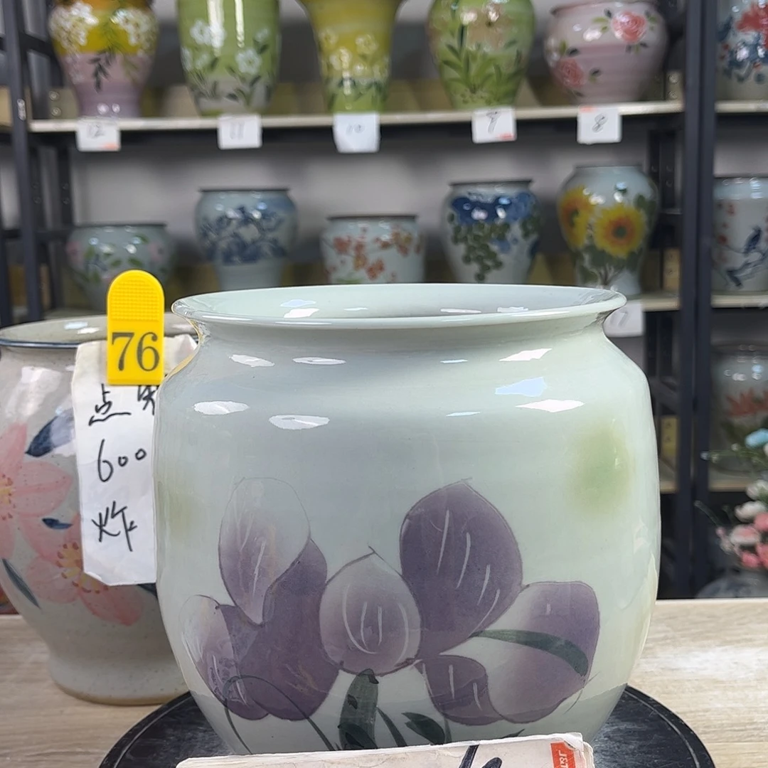 罐1tc景德镇陶瓷花盆