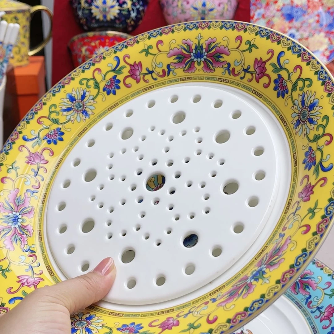 【闪购商品】珐琅10寸1个………………
