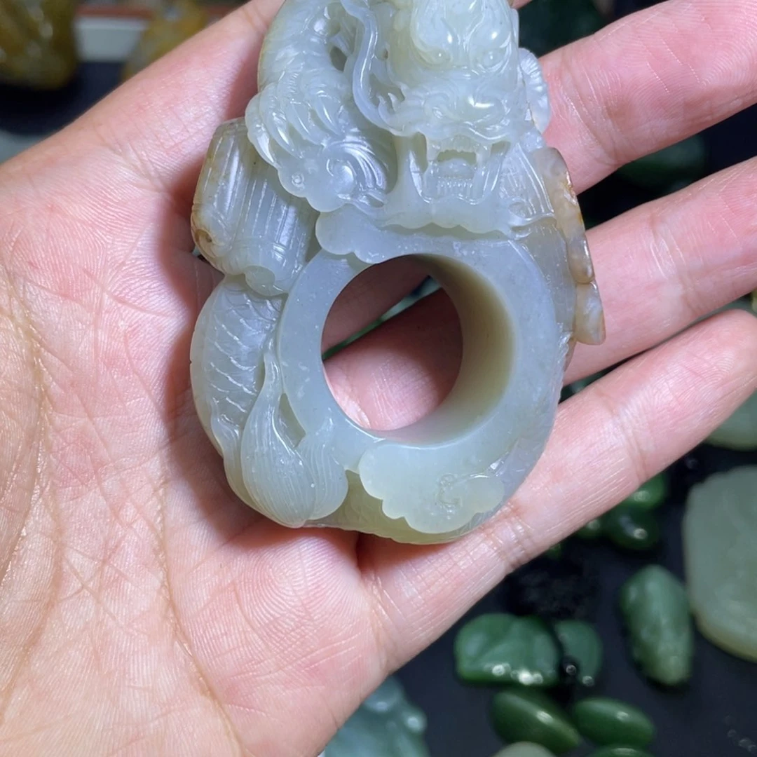 吊坠(不含链)未镶嵌和田玉