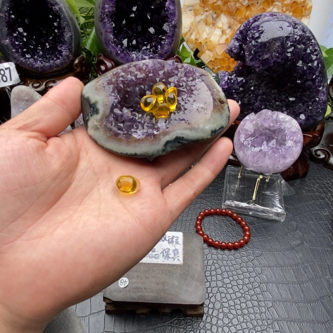 大型摆件（非配饰）未镶嵌紫晶