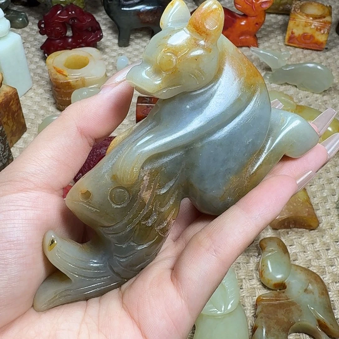 白玉菩提吊坠挂件