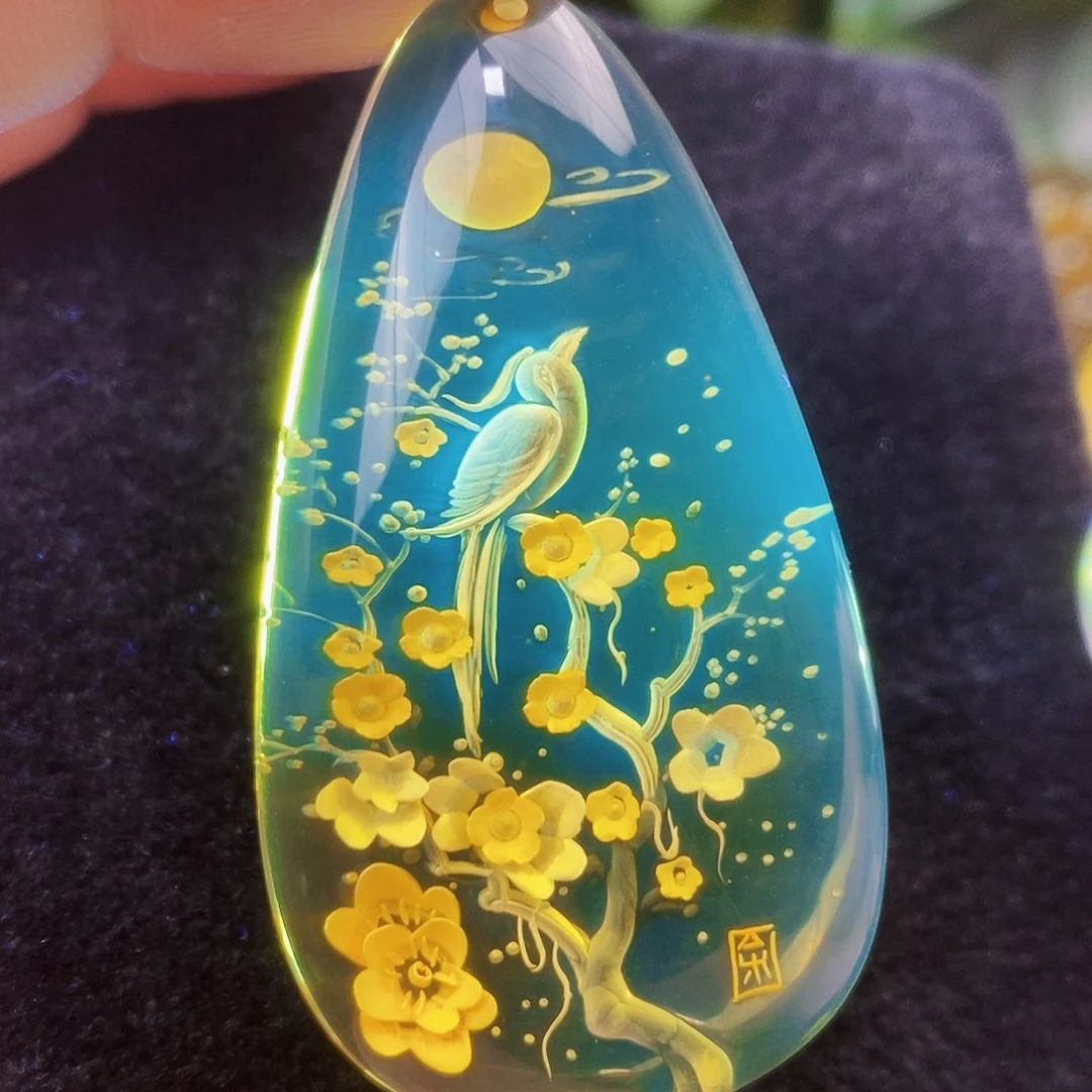 【闪购商品】金珀吊坠(不含链)未镶嵌