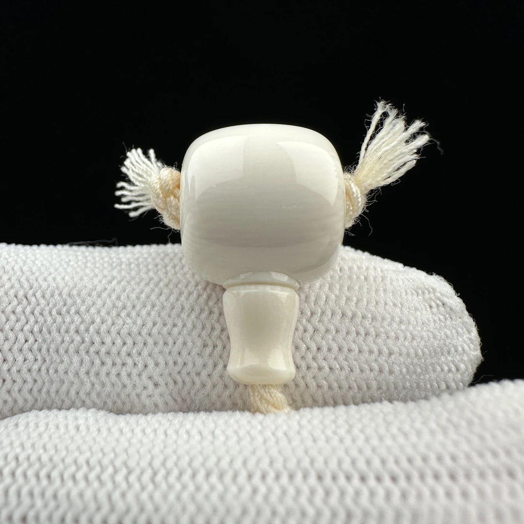 J2732天然猛犸牙 牙芯料藏式三通12.8*21.5mm一物一图假一罚十