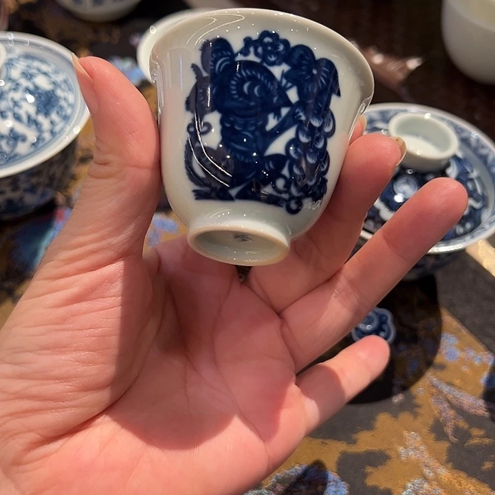 钟家窑易修柴窑十二生肖单杯鼠