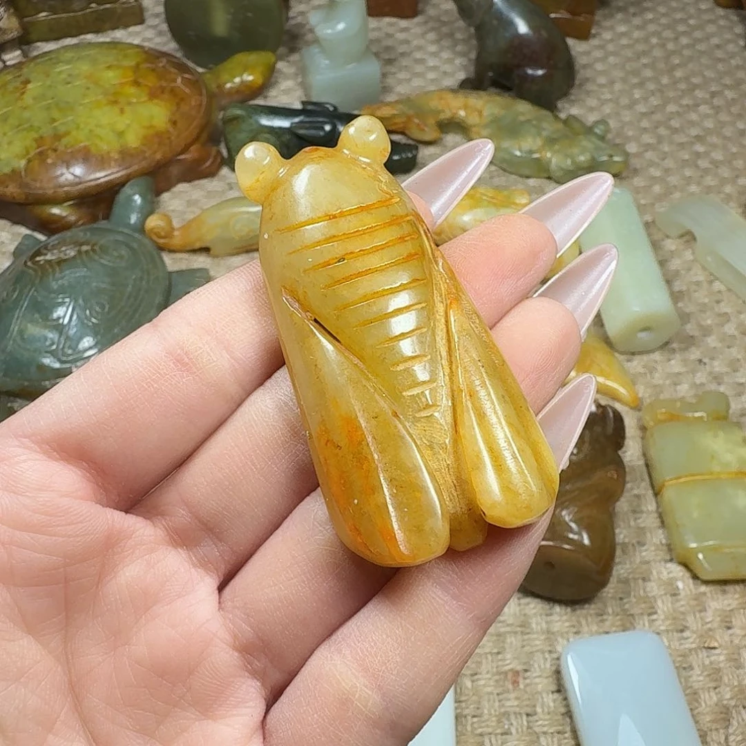 白玉菩提吊坠挂件