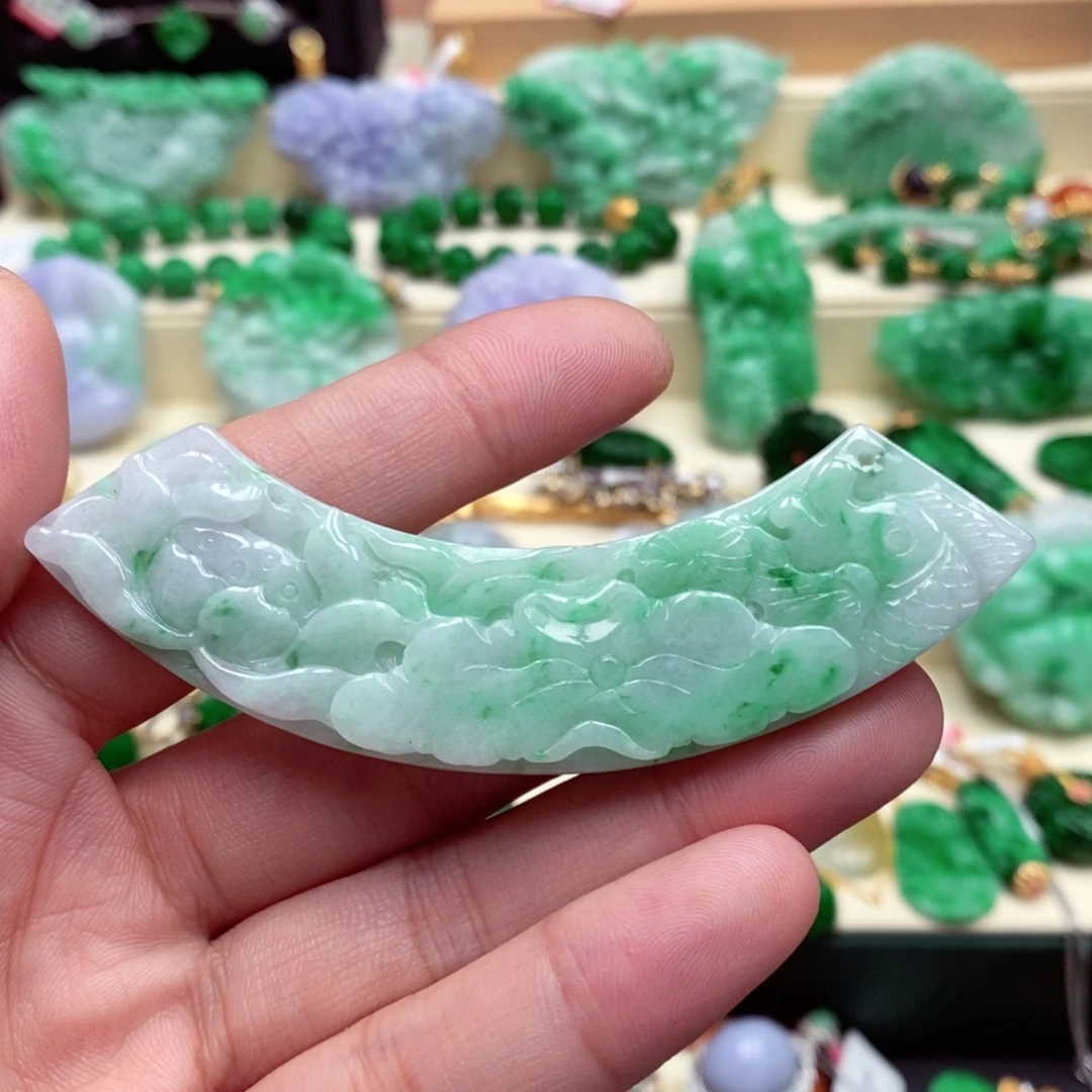 颈饰未镶嵌翡翠翡翠吊坠