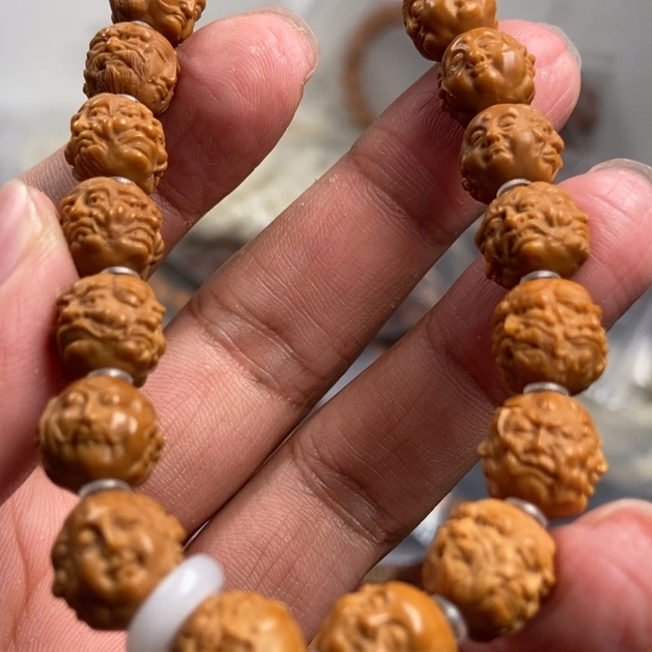 猴头核桃吊坠今天