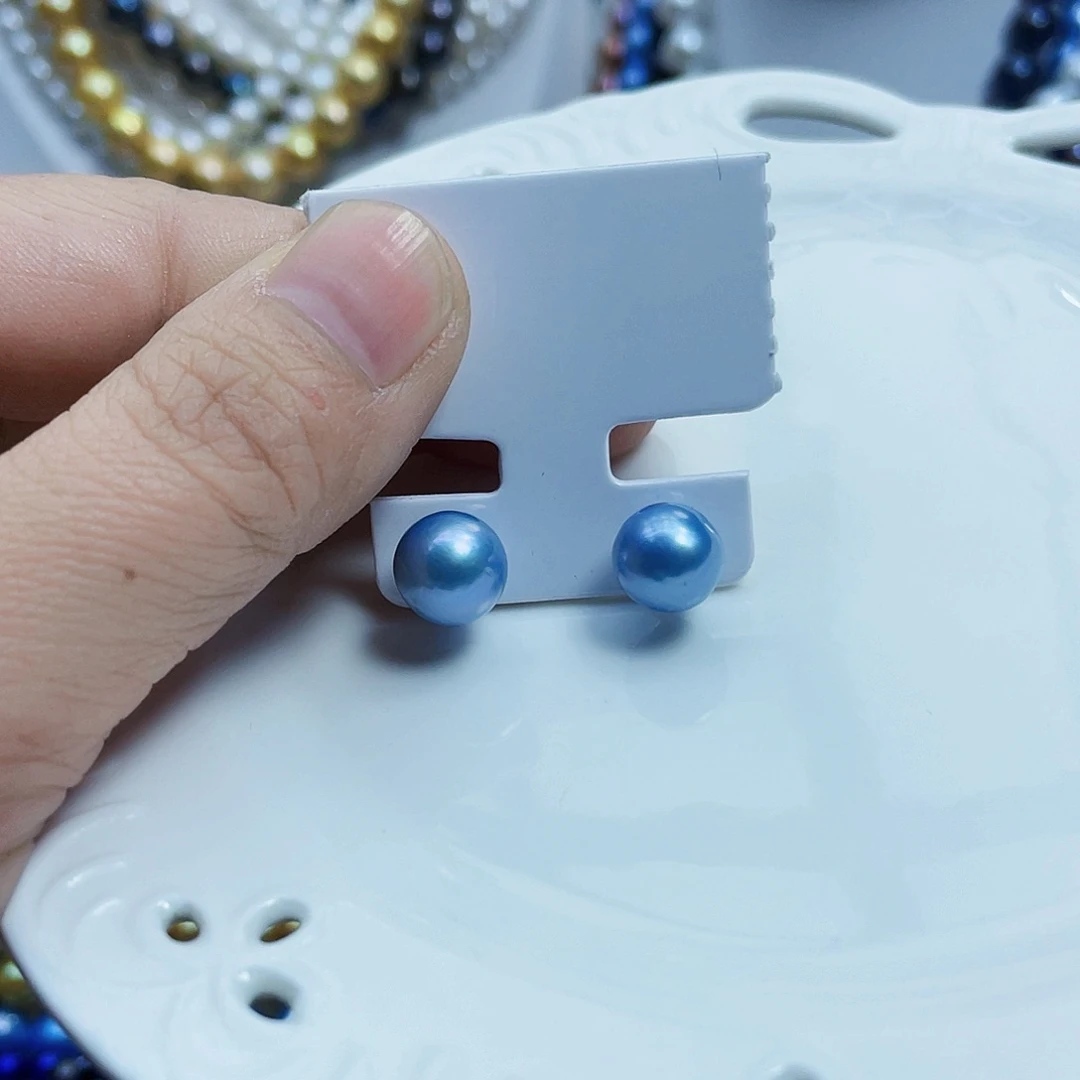 淡水珍珠颈饰银S925镶嵌