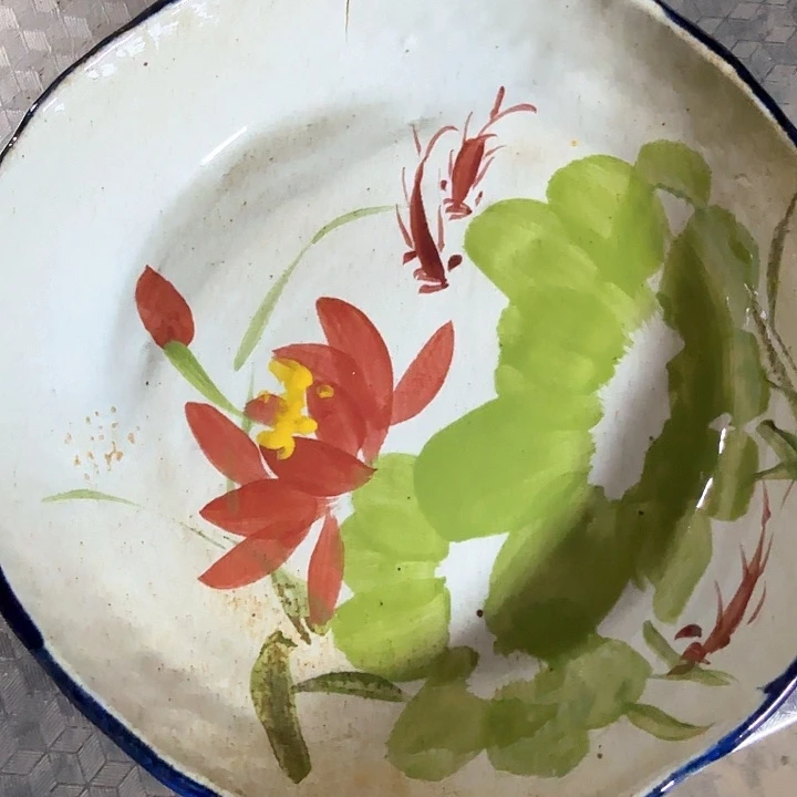 *****景德镇陶瓷手工手绘碟子   微暇