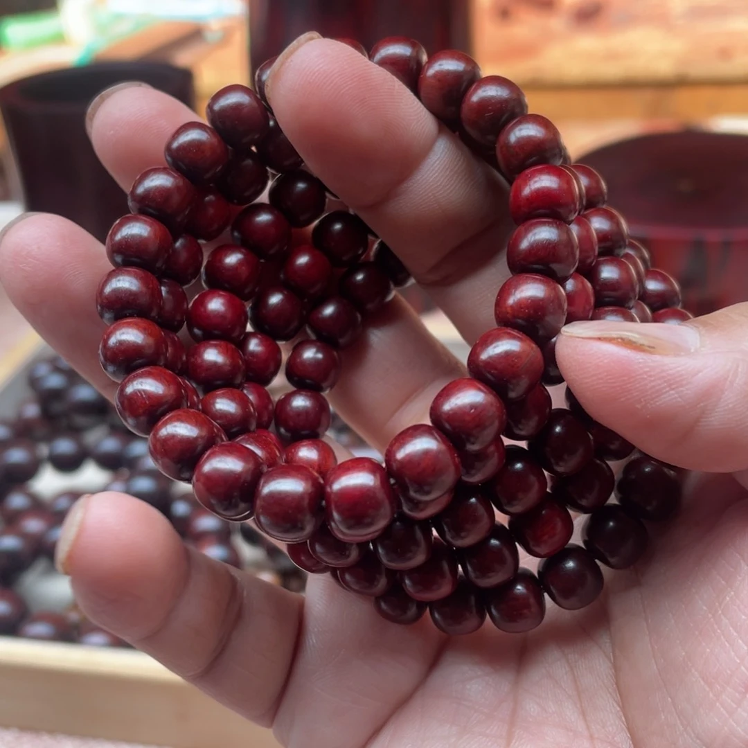 檀香紫檀（小叶紫檀）苹果珠单圈新人福利