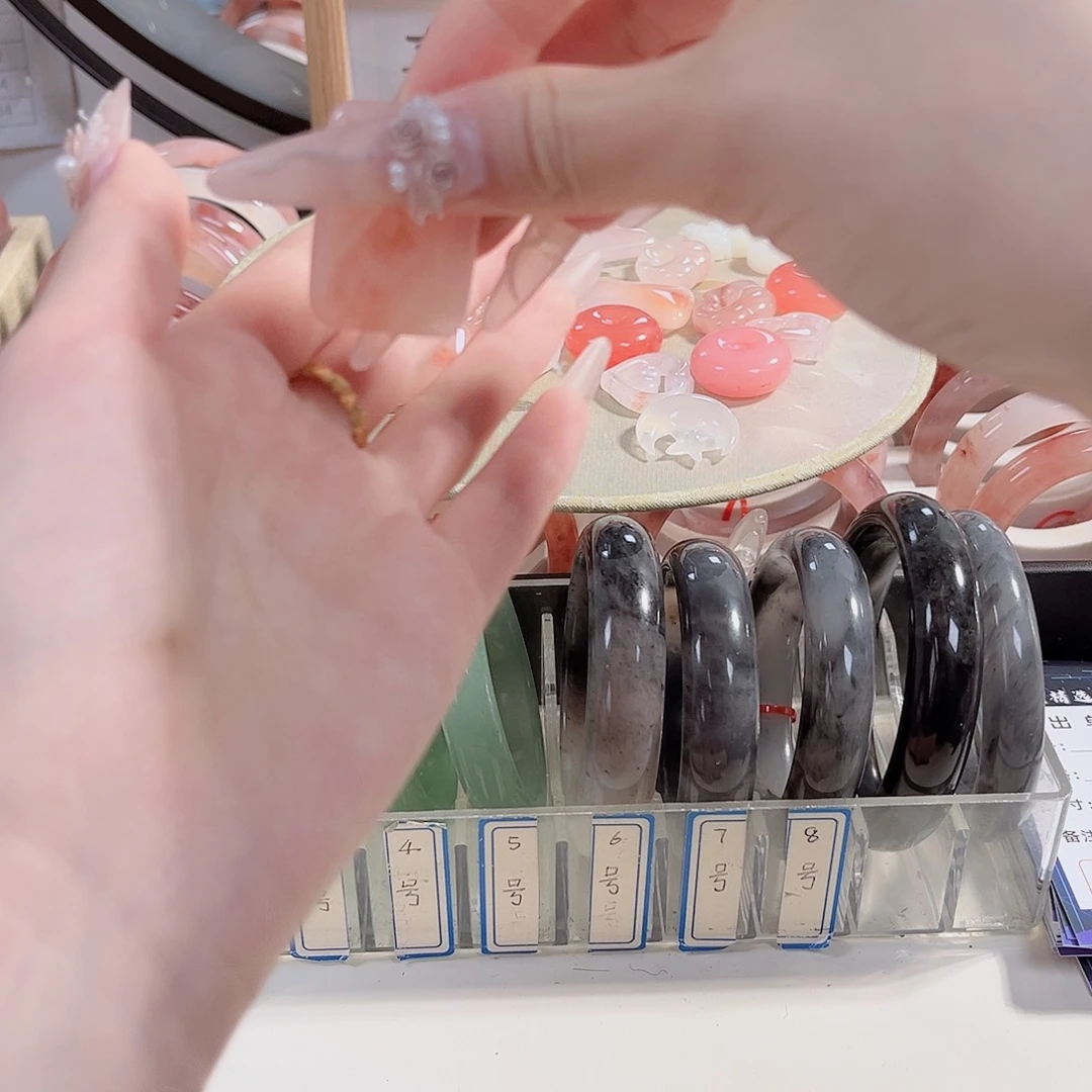 石英质玉手镯未镶嵌用****2