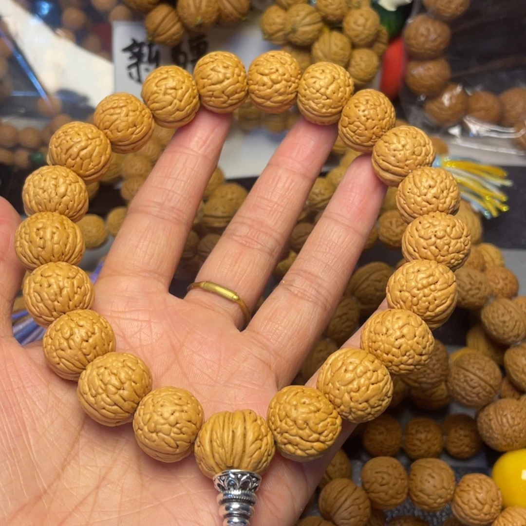 手串桃核17铁扇手持