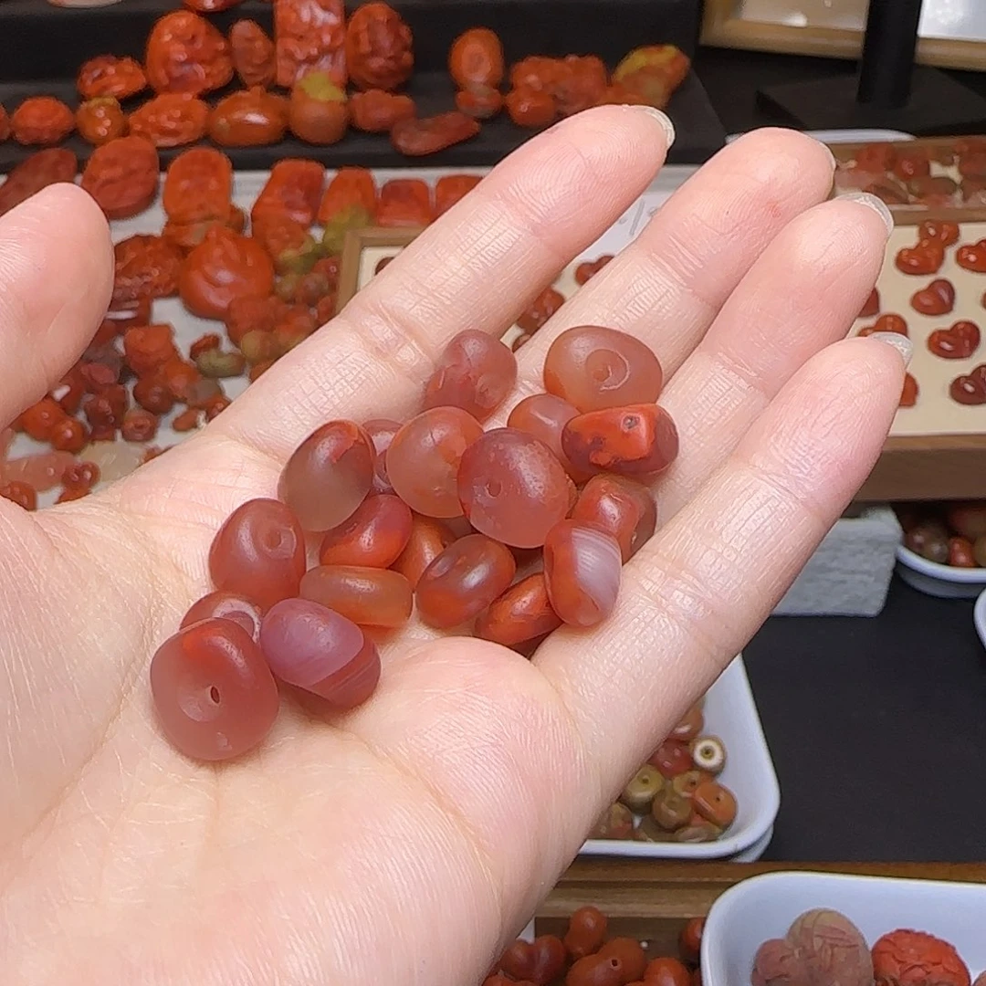 南红玛瑙未镶嵌吊坠(不含链)