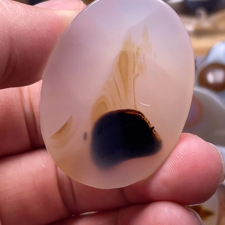 玛瑙/玉髓未镶嵌吊坠(不含链)