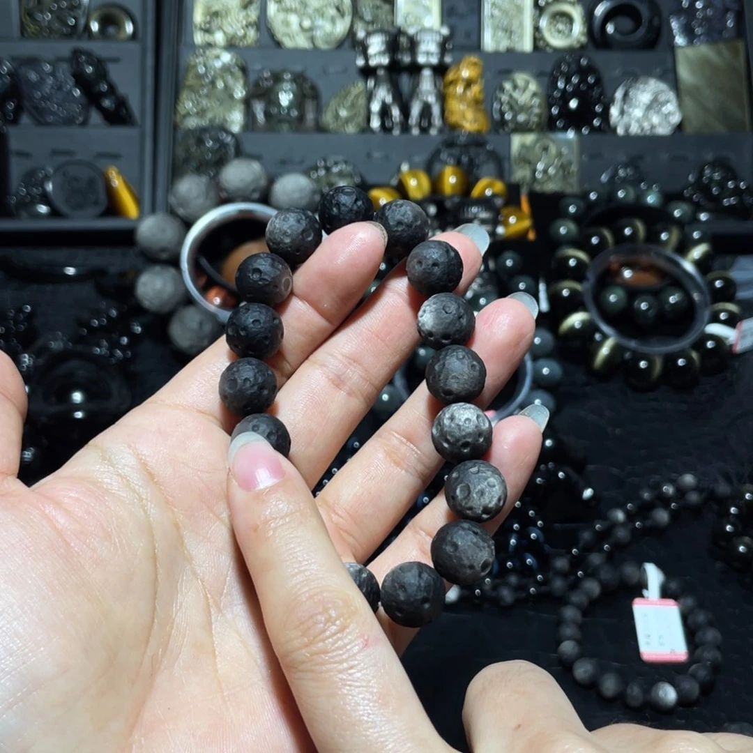 黑曜岩珠宝奇石未镶嵌曌*