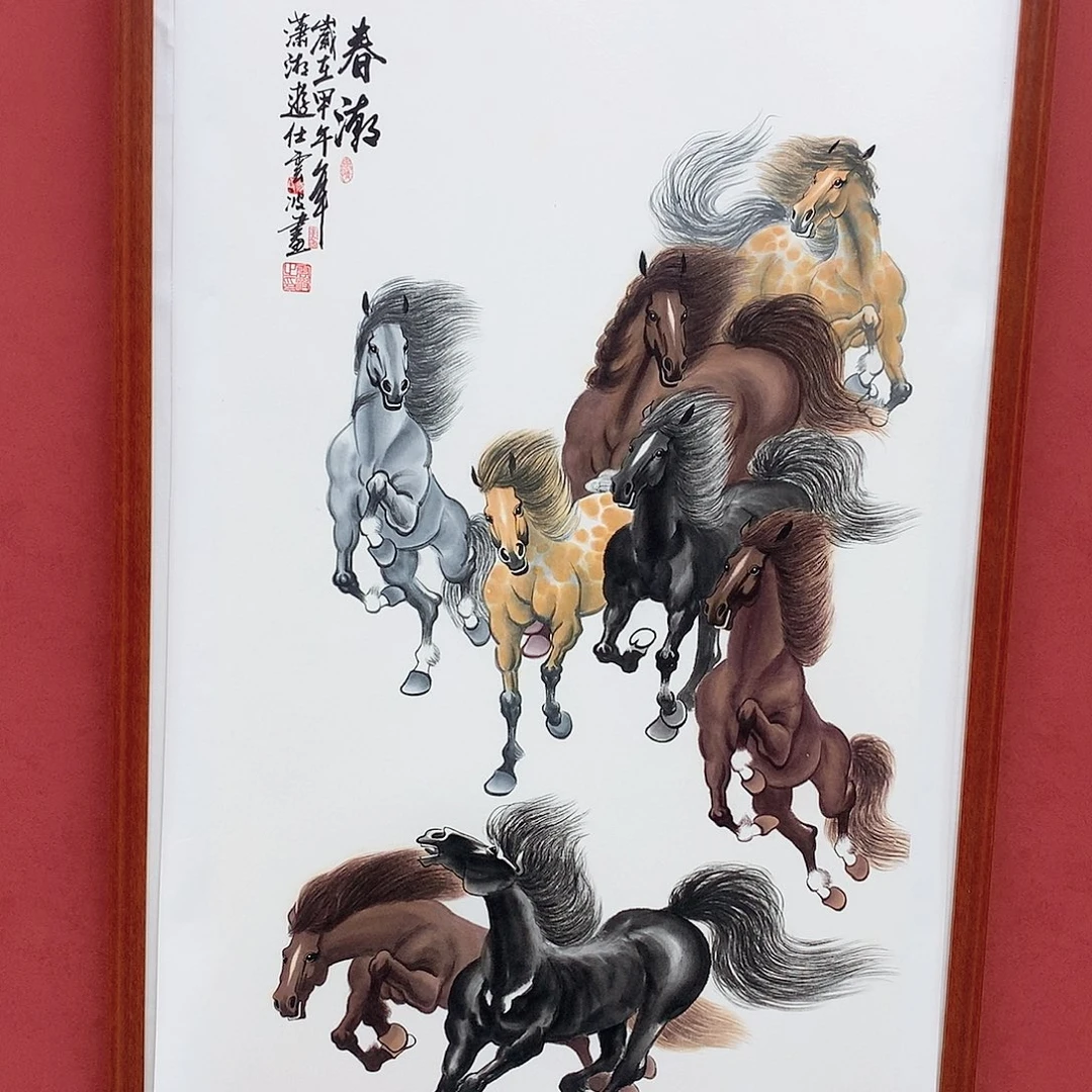 国画国画作品欣赏四尺