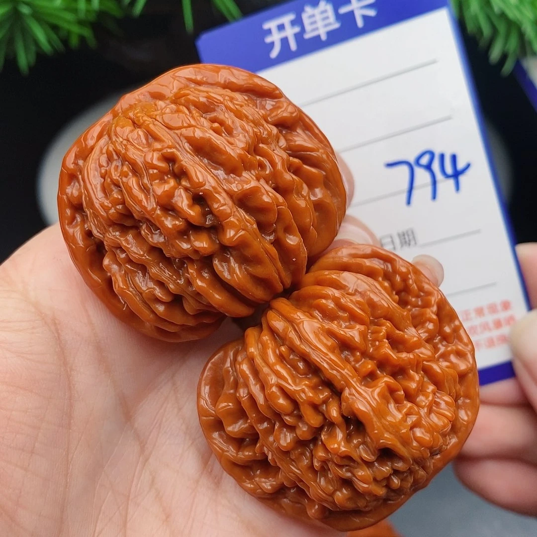 文玩核桃把件44四座楼794
