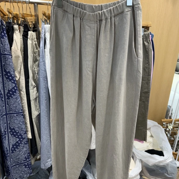 东大门正品 衣挂家麻裤（不支持退货！）