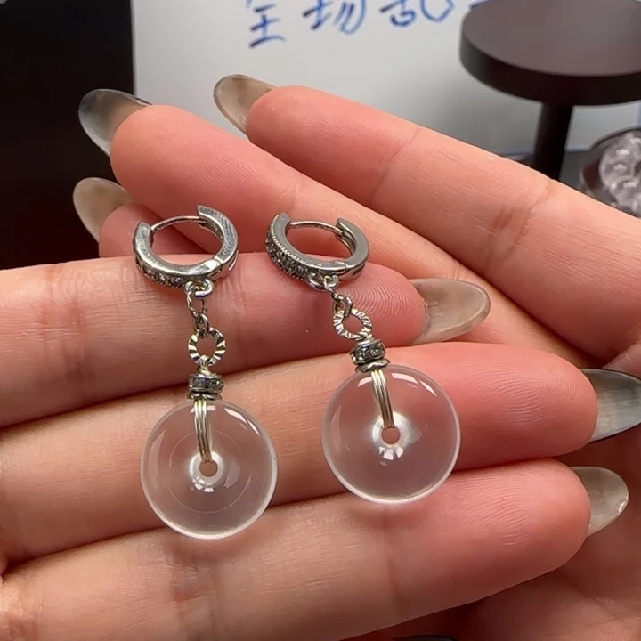 颈饰银S925镶嵌水晶水晶
