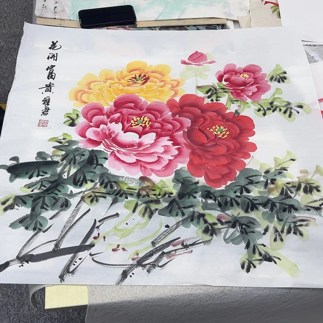 国画国画纯手绘作品