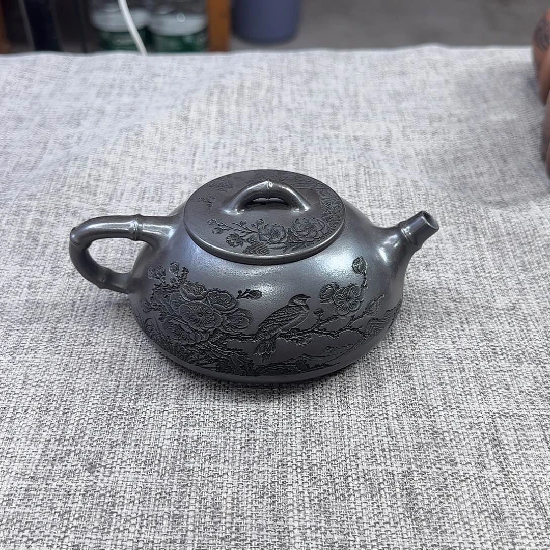 紫砂茶壶民间手艺人全手工制作