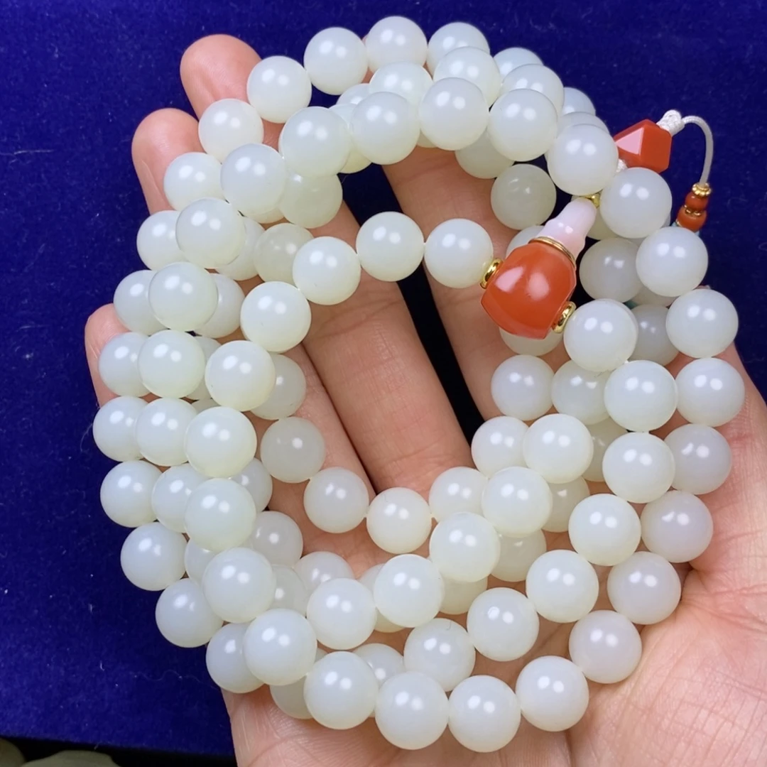 和田玉未镶嵌手串