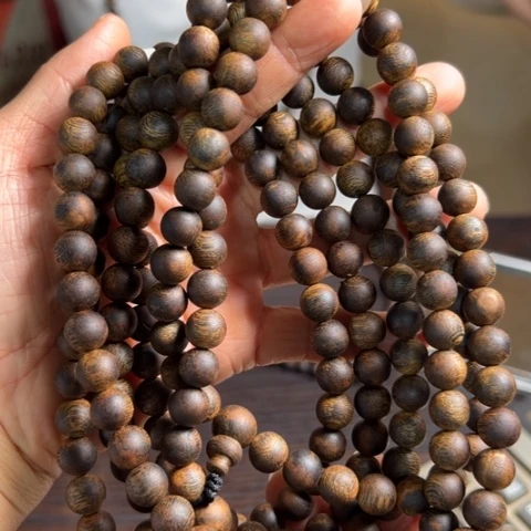 手串沉香红土乌身沉浮42克卡9多样性发1串