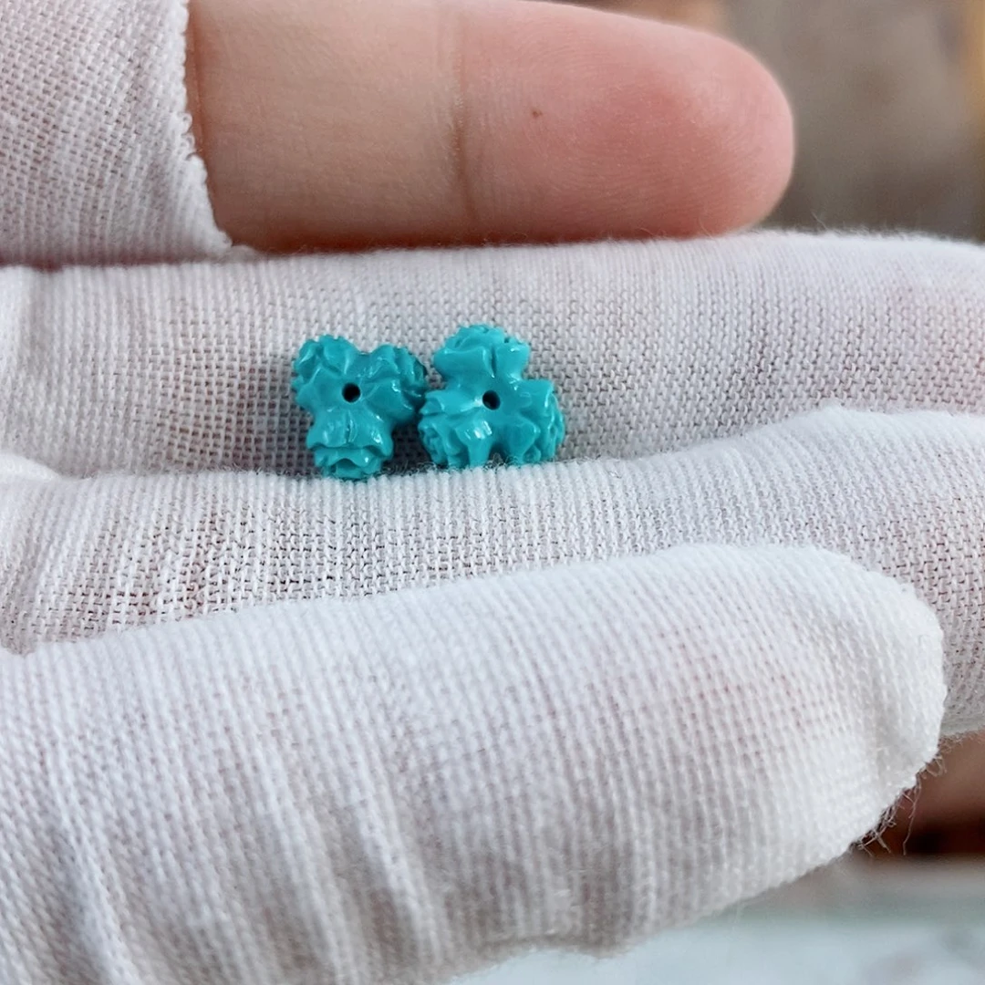 未镶嵌绿松石珠宝奇石