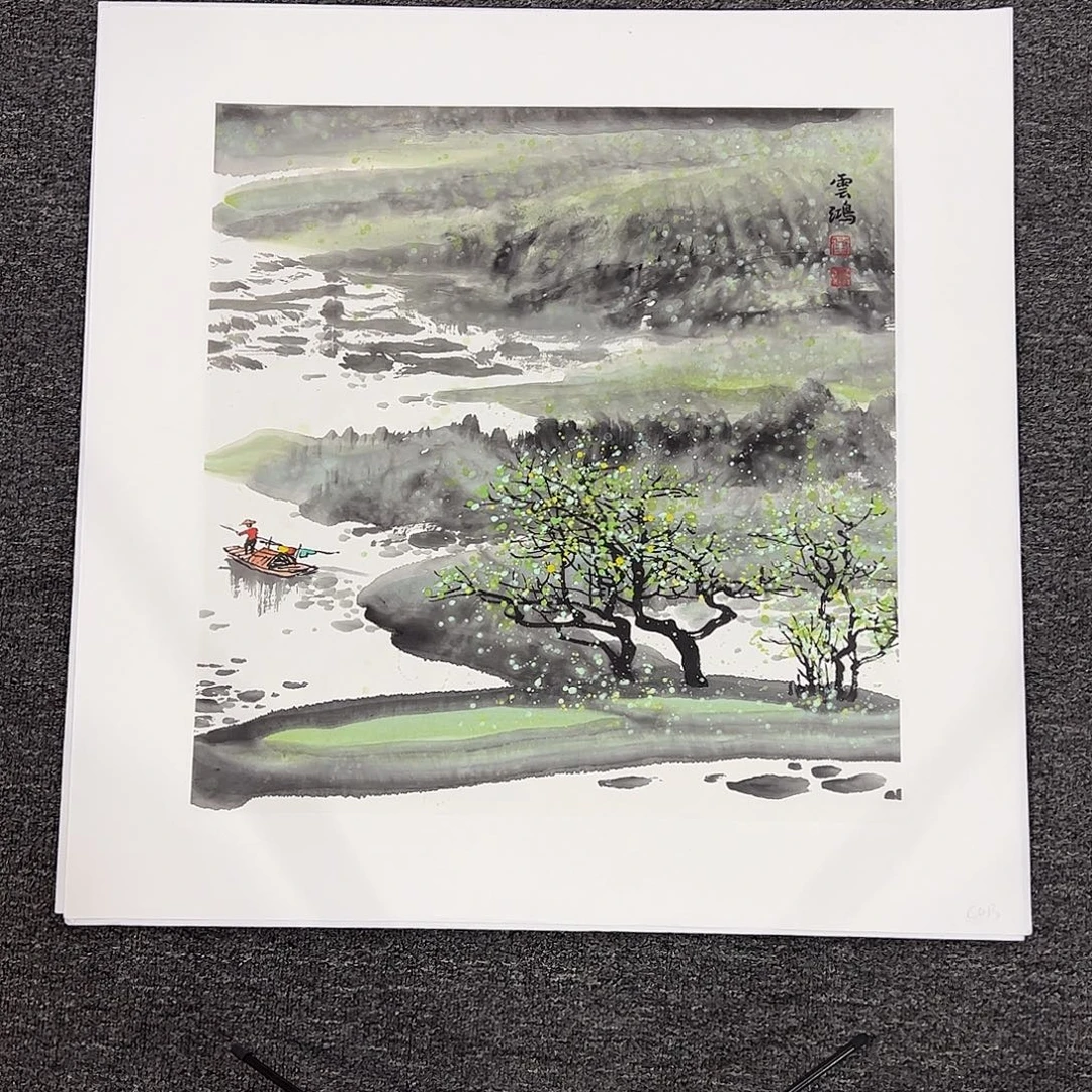 国画黄老师山水精品