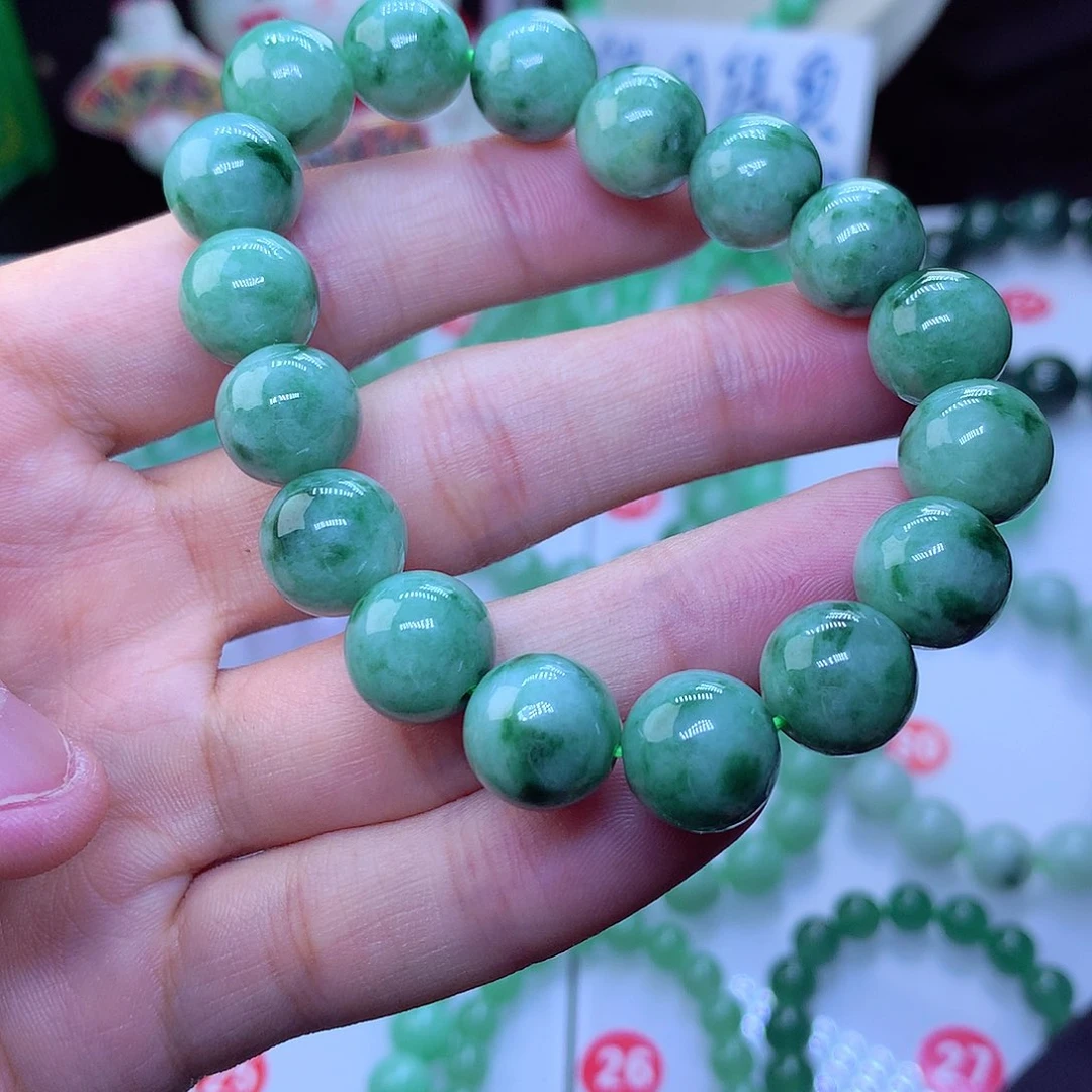 翡翠毛衣链未镶嵌卡12