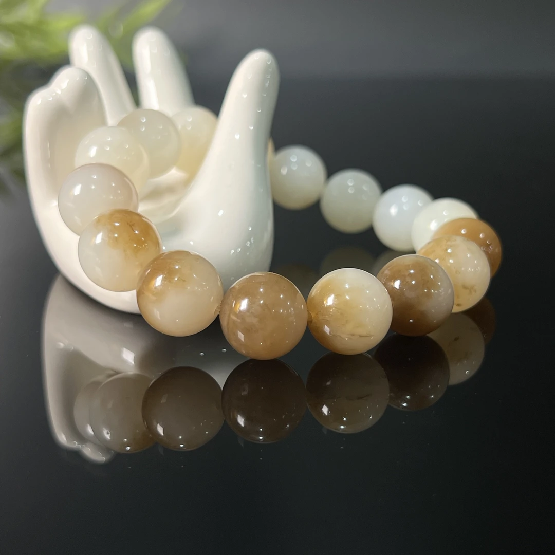 1124GC6680和田玉手串