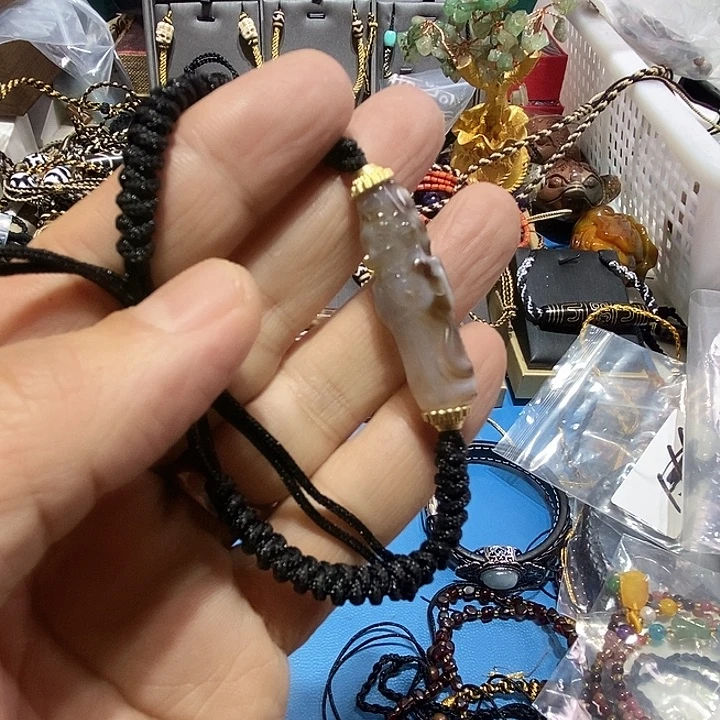 玛瑙/玉髓颈饰未镶嵌8号