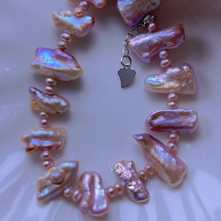 淡水珍珠手绳合金