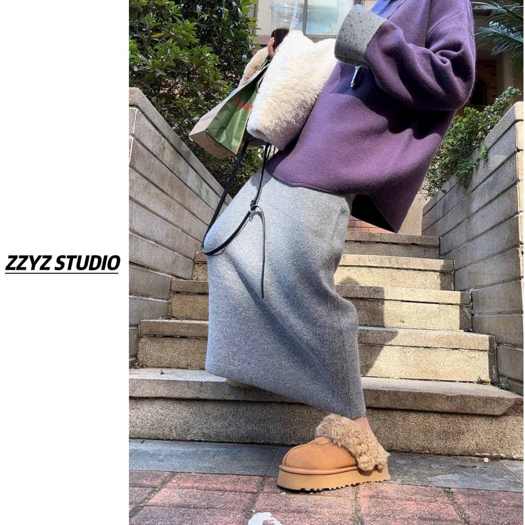 【ZZYZ】“冬日岛”招牌神裙升级触感厚实显瘦铅笔裙半身裙