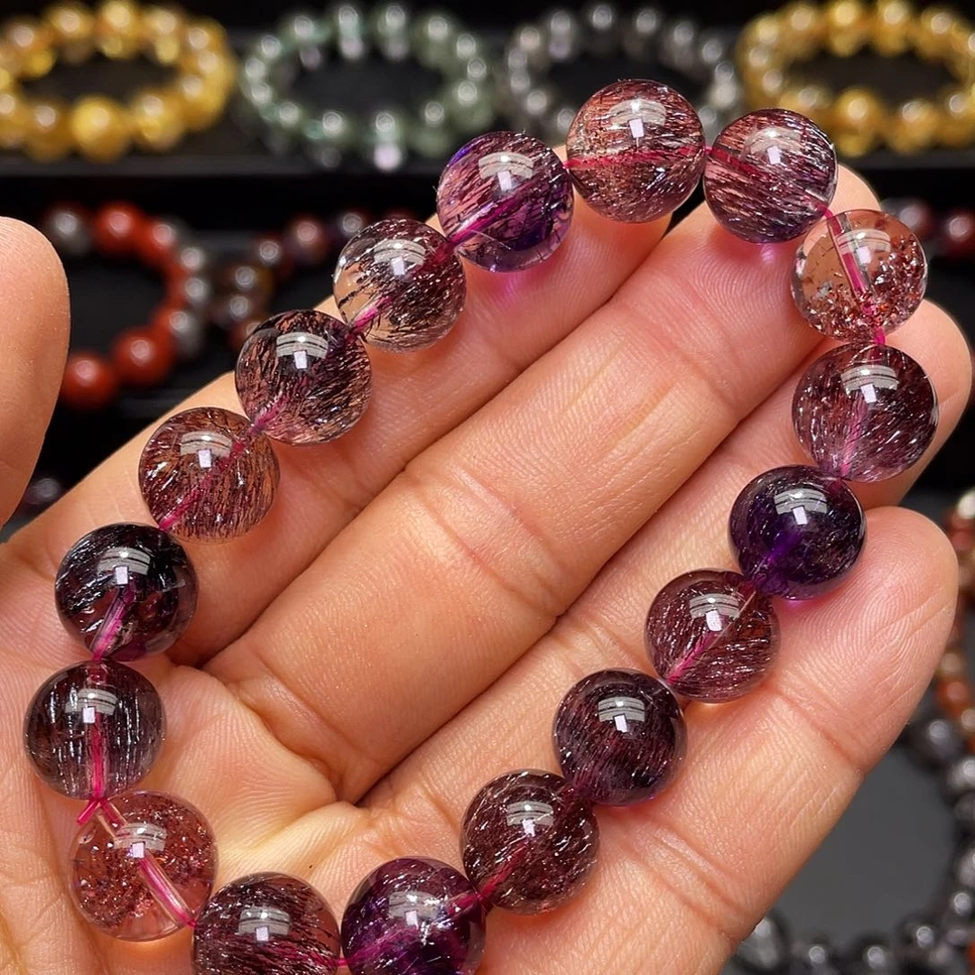 手链水晶未镶嵌稀有色系超七手链