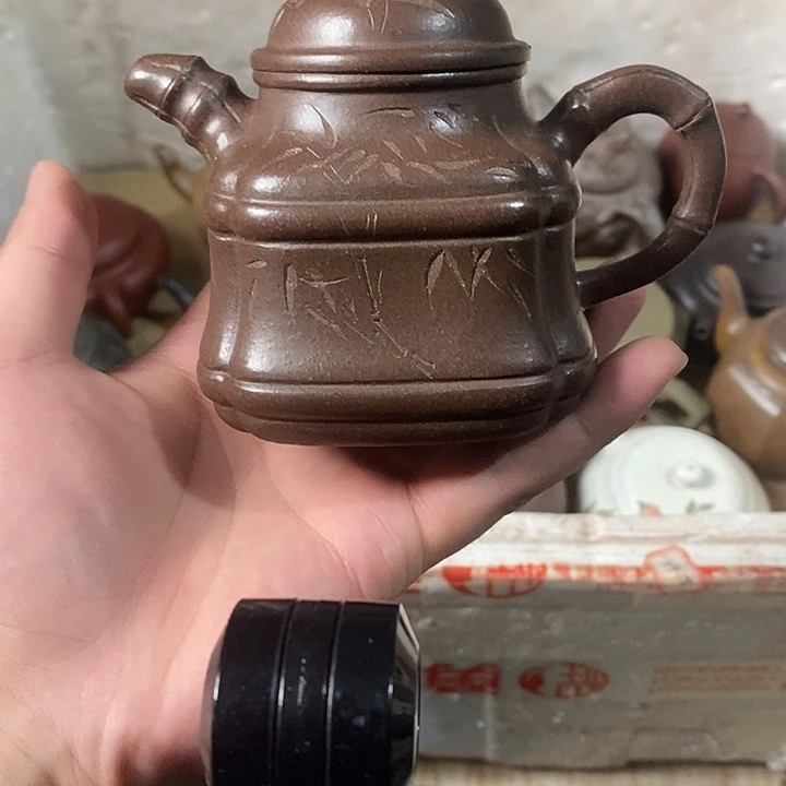 茶壶紫砂3*3紫砂茶壶