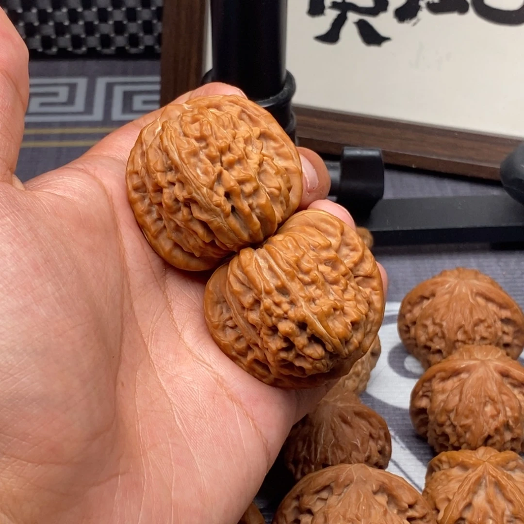 文玩核桃把件全品小楼王42尺