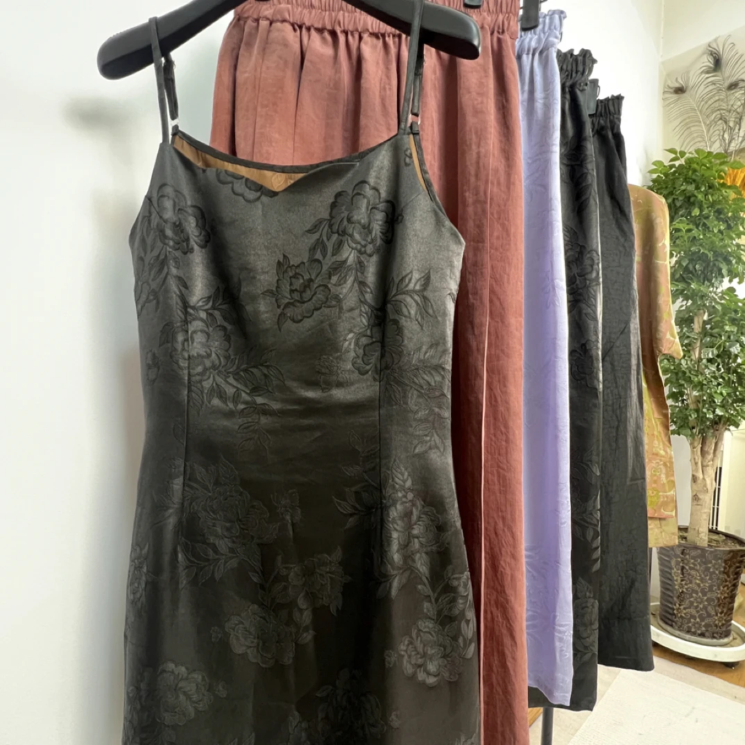 【扣号链接】2025秋季新中式香云纱真丝服饰(下单备注编码)